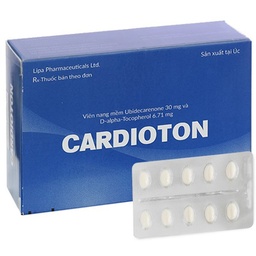 [T00143] Cardioton Ubidecarenone 30mg Lipa Pharmaceuticals Úc (H/30v) Date 02/2027