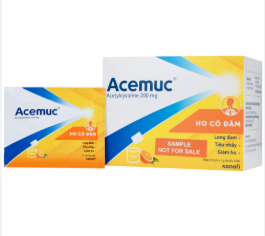 [T00172] Acemuc Kids Acetylcysteine 200mg Sanofi (H/30gói)