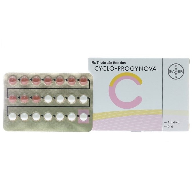 [T00409] Cyclo Progynova Bayer Đức (H/21v) date 06/2026