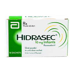 [T00560] Hidrasec Racecadotril 10mg Infants Abbott (H/16gói) Date 10/2027
