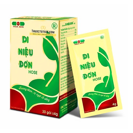 [T00652] Di Niệu Đơn Hose Hoa Sen (H/20gói/3g) Date 03/2026