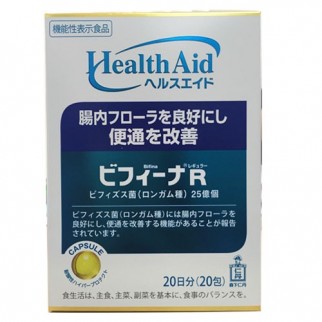 [T00840] Health Aid Bifina R men tiêu hóa Nhật (H/20gói) 