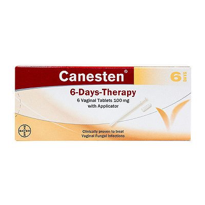 [T00990] Canesten 6 Day viên đặt  Bayer (H/6v) Date 9/2027