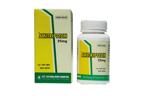 [T01136] Amitriptylin 25mg Đà Nẵng (Lọ/100v) 