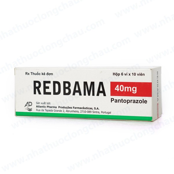 [T01226] Redbama Pantoprazol 40mg Atlantic Pharma (H/60v) Date 10/2026