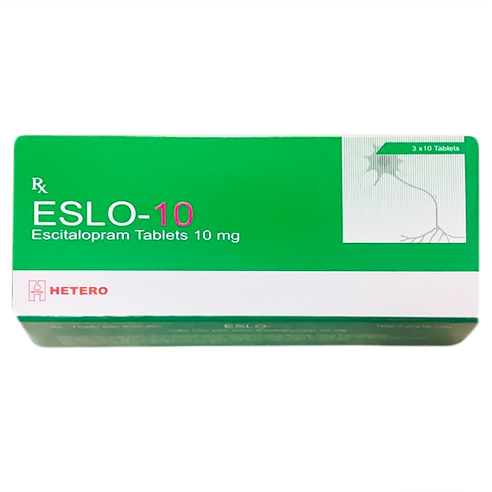 [T01252] Eslo Escitalopram 10mg Hetero (H/30v)