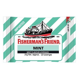 [T01313] Fisherman's Friend Kẹo Con Tàu Mint Xanh (Gói/25g)