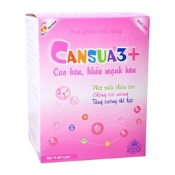 [T01642] Cansua 3+ Cốm Meliphar (H/14gói/4g) Date 07/2026