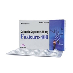 [T01794] Fuxicure 400 celecoxib 400mg Ấn Độ (H/30v)date 06/2026