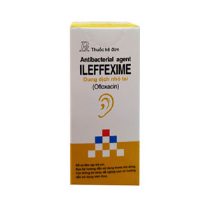 [T01825] Ileffexime Nhỏ Tai Hàn Quốc (Lọ/5ml) ( Thay thế Illixime ) Date 07/2026