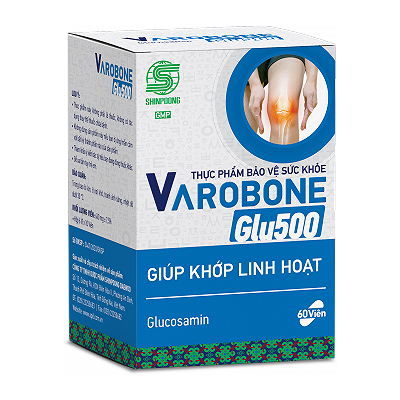 [T02181] Varobone Glu500 Glucosamin 500 Shinpoong Hàn Quốc (H/60v) 