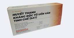 [T02273] Huyết Thanh Kháng Độc Tố Uốn Ván tinh chế  ( SAT ) Viện Vắc Xin Và SP Y Tế (H/20o) Date 10/2027