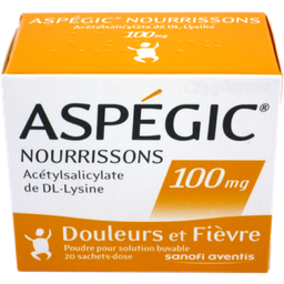 [T02277] Aspegic acetylsalicylate 100mg Sanofi (H/20gói) Date 05/2026