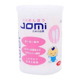 [T03864] Tăm Bông Lọ Trẻ Em Jomi (Lọ/160 que)