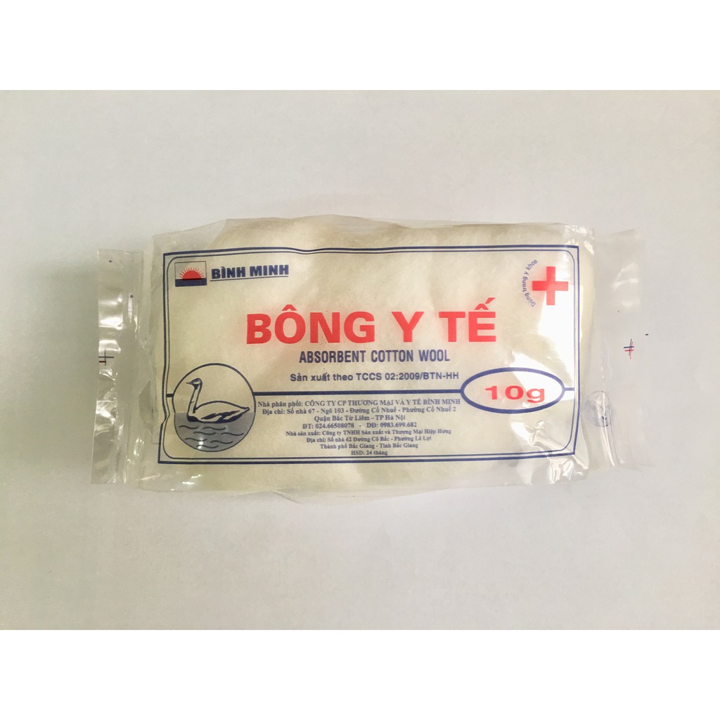 [T03949] Bông 10g Bình Minh (Bịch/50gói) date 04/2026