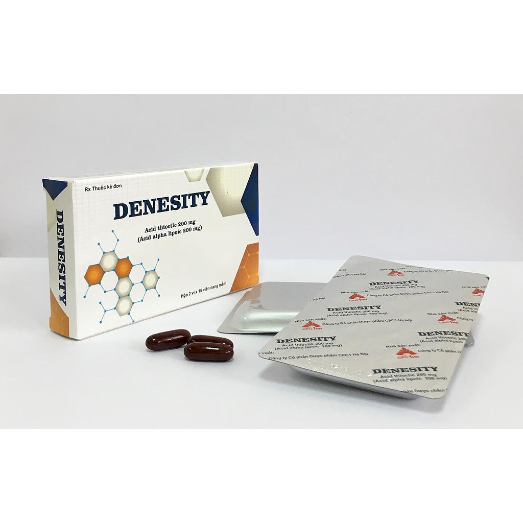 [T04255] Denesity Acid Thioctic 200mg CPC1 Hà Nội (H/30v)  Date 01/2026