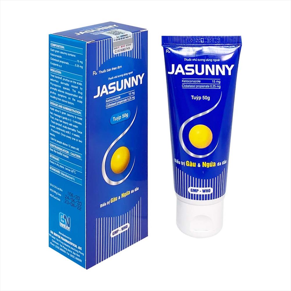 [T04390] Dầu Gội Đầu Jasunny Gia Nguyễn (Tuýp/50g) Date 05/2026