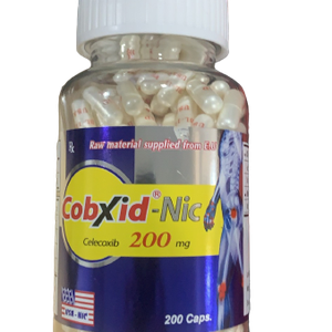 [T04638] Cobxid Celecoxib 200mg NIC (Lọ/200v) 