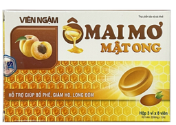 [T04842] Kẹo Ngậm Ô Mai Mơ Mật Ong Akopha (H/24v)