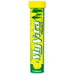 [T05119] Myvita sủi hương cam SPM (Cọc/10tuýp/20v) màu xanh Date 02/2026