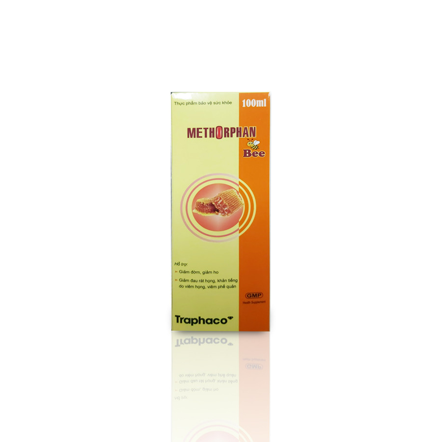 [T05344] Methorphan Bee Siro Ho Traphaco (Lọ/100ml ) date 06/2026