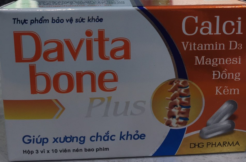 Davita Bone Plus Hậu giang (H/30v) 