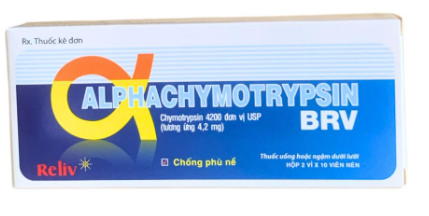 Alphachymotrypsin Reliv 4200 BRV Healthcare (H/20v) date 05/2026