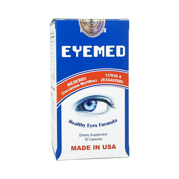 Viên uống bổ mắt Eyemed - Mỹ (Lọ/30v) date 02/2027