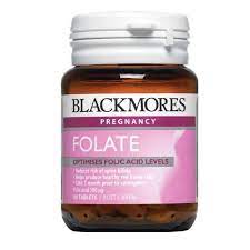 Blackmores Folate 500mcg cho bà bầu (Lọ/90 viên)