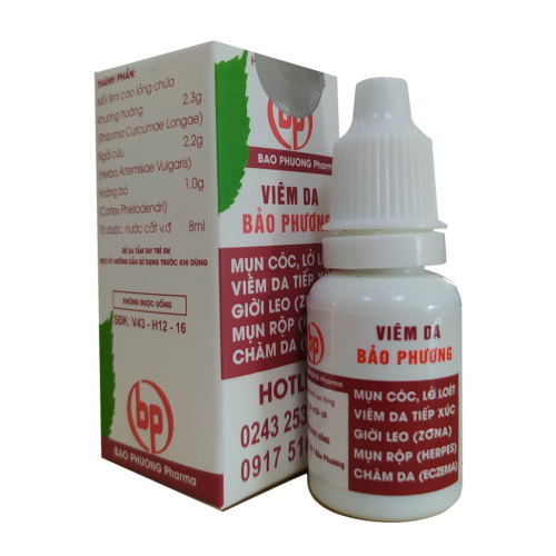 Viêm Da Bảo Phương (Lọ/8ml) 