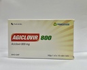 [T07531] Agiclovir 800 Acyclovir 800mg Agimexpharm (H/10v) 