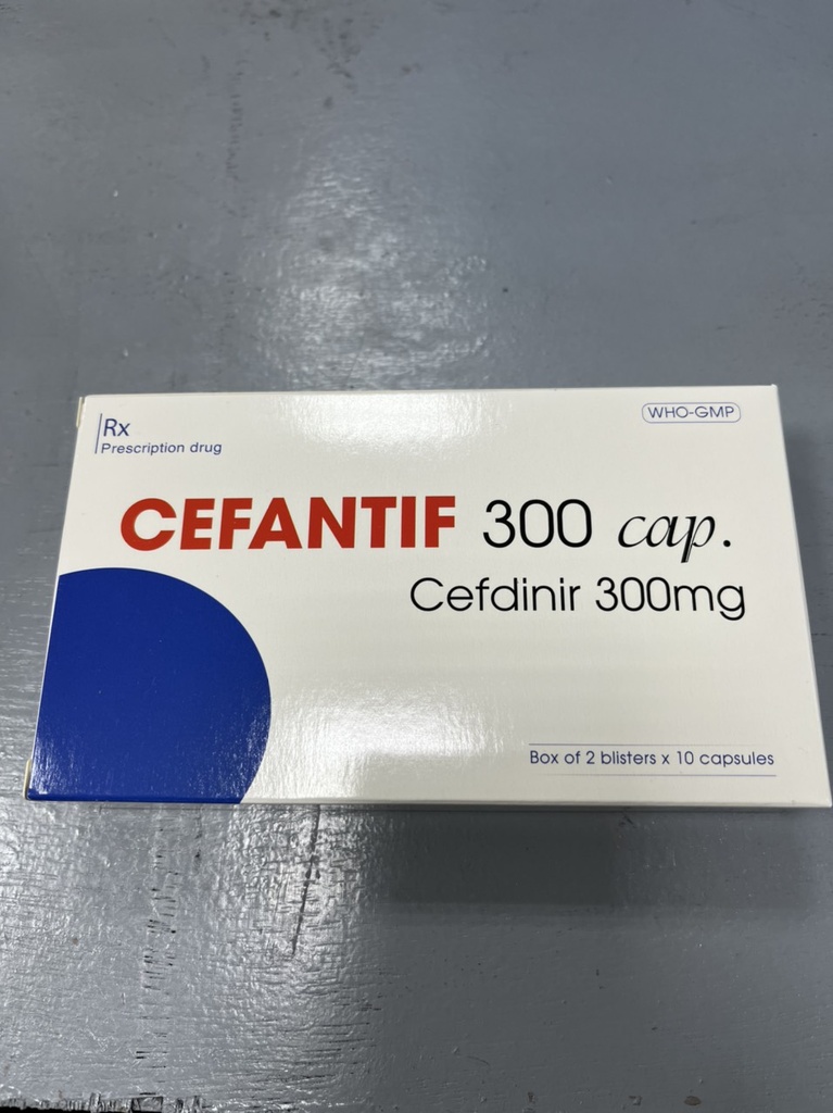  Cefdinir 300mg USP (H/20v)