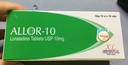 [T07619] Allor 10 loratadine 10mg Ấn Độ (H/100v) Date 01/2027