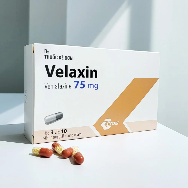 Velaxin venlafaxine 75mg Egis (H/30v)