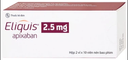 [T07690] Eliquis apixaban 2.5mg Đức (H/20v)
