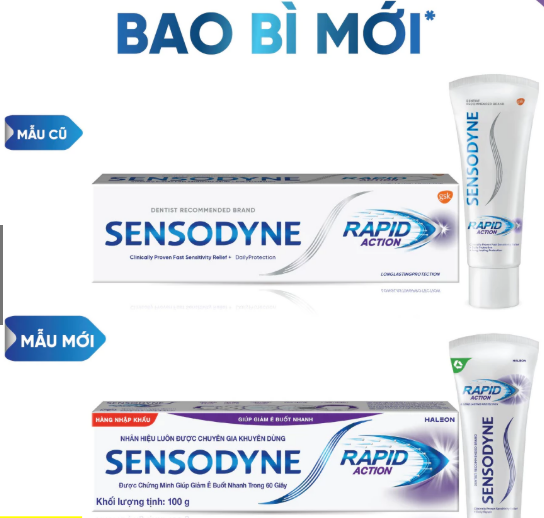 Sensodyne Rapid action GSK (Tuýp/100g)