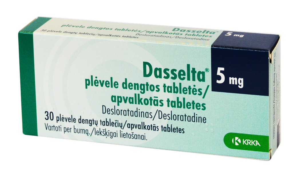 Dasselta desloratadine 5mg Slovenia (H/30v)