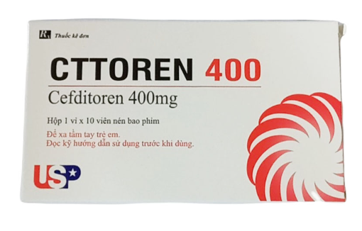CTTOREN Cefditoren 400mg USP (H/10v) 