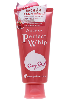 Perfect Whip sữa rửa mặt màu hồng Nhật Bản (Tuýp/120g) 