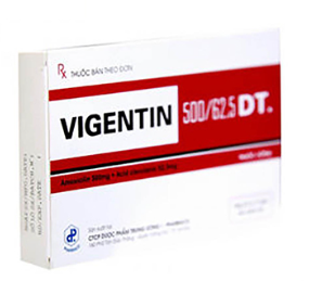 Vigentin 500/62.5 DT TW1 Pharbaco (H/14v) Date 10/2026