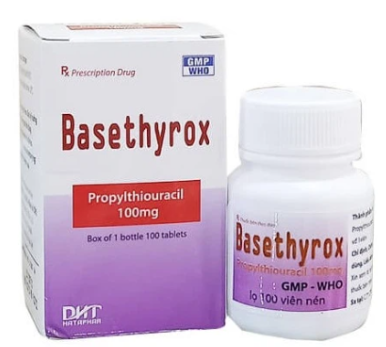 Basethyrox 100mg Hà Tây (Lọ/100v) Date 01/2027