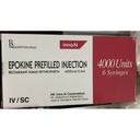 [T09218] Epokine prefilled injection 4000units Korea (H/6bơm tiêm)