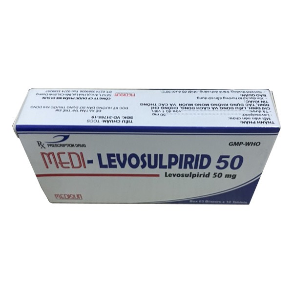 Medi Levosulpirid Medisun 50mg (H/30v)