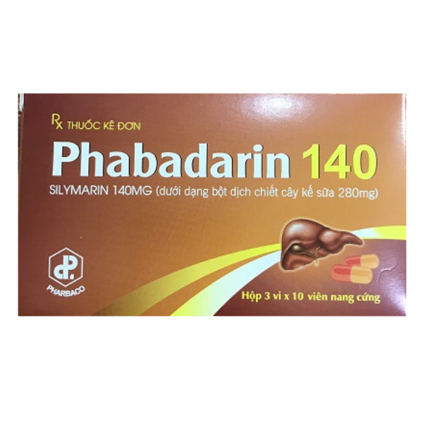 Phabadarin 140 Silymarin 140mg TW1 Pharbaco (H/30v)
