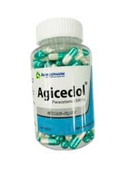 Agicedol paracetamol 500mg Agimexpharm viên nang (Lọ/200v)