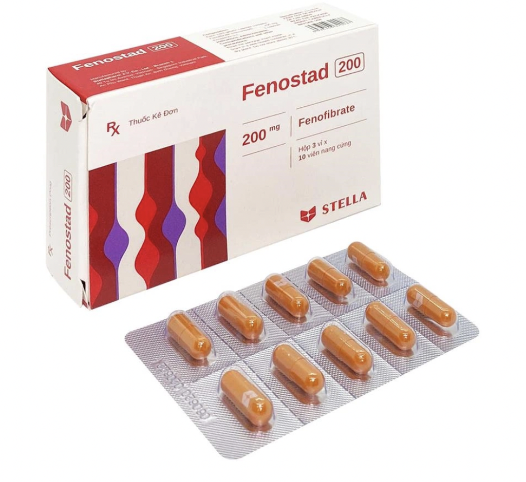 Fenostad Fenofibrat 160mg Stella (H/30v) 