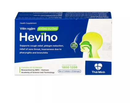 Viên ngậm không đường Heviho Thái Minh (H/18v)