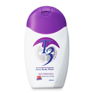 T3 Acne body wash sữa tắm (Chai/200ml) Date 10/2027