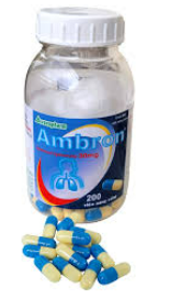 Ambron ambroxol 30mg Vacopharm (Lọ/200v)