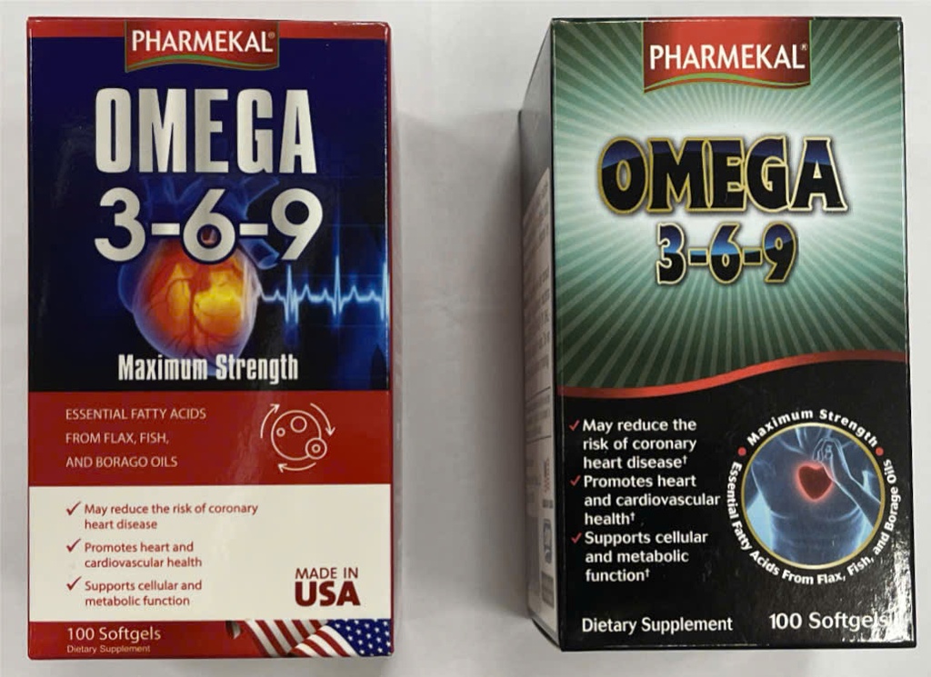 Omega 3 - 6 - 9  Pharmekal (Lọ/100v) Date 03/2027